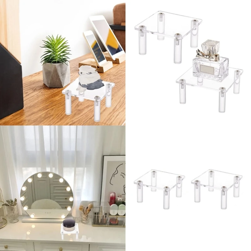 

2 шт. подставка для десерта, акриловая подставка для кексов, декор, прозрачная подставка для торта