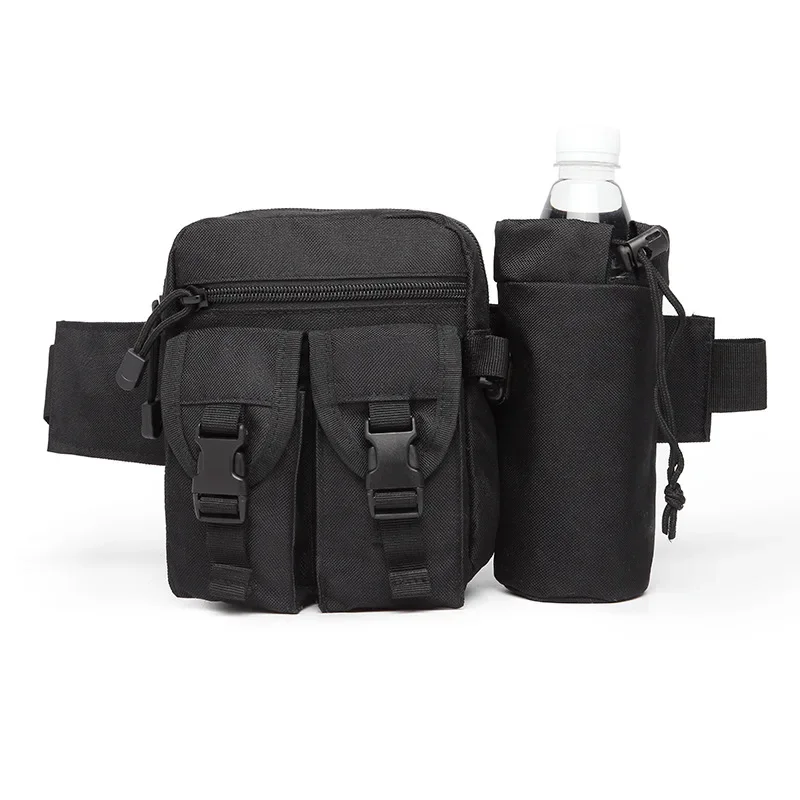 

Waterproof Nylon Fanny Pack Men Tactical Military Army Waist Bag Hiking Outdoor Camping Shoulder Bum Belt Bum Sport Chest Bags