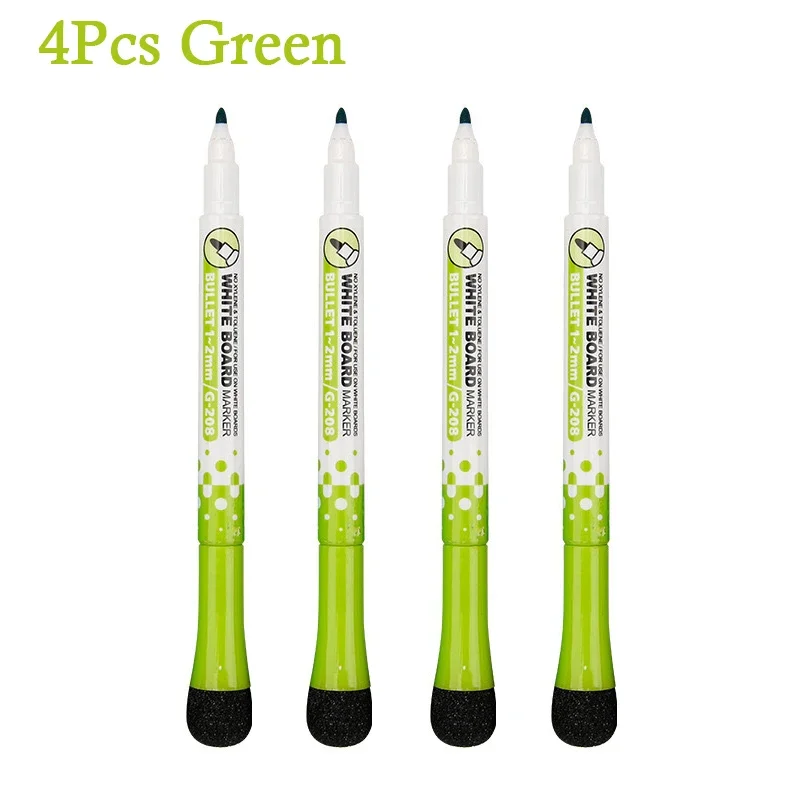 4Pcs Green
