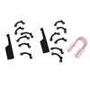 6Pcs/Set Beauty Nose Up Lifting Bridge Shaper Massage Tool No Pain Nose Shaping Clip Clipper Women Girl Massager 3 Size 2