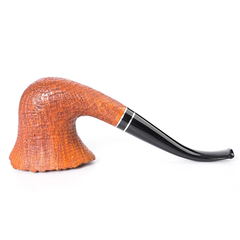 Sce3c3235251e464a882760ef39e2cac5n Handgeschnitzte Briarholz-Sandgestrahlte 9-mm-Tabakpfeife mit Burl