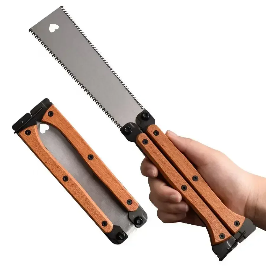 Folding Saw SK5 Steel Pocket Garden Double-sided Tooth Saw Japanese Saw Flush Cut Trim For Woodworking folding saw hand saw
