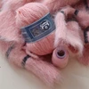 5 Pcs Cashmere Mink Fur Yarn for Hand Knitting  Long Plush Wool Crochet Knitting Yarn for Fall Winter Luxury Needlework Diy Knit 5