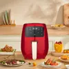 4.5L Smart Air Fryer Compact Air Fryer Multi-Function Mini Air Fryer Portable Air Fryer for French Fries Chicken Wings 4