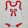 Boutique Baby Infant Girls Rompers Daddy's Fishing Buddy Embroidery Short Sleeve Rompers Toddler Girls Bubbles Sibling Rompers 6