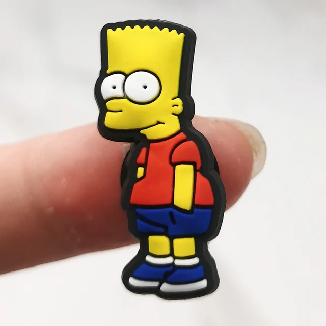 1Pcs Shoe Charms Classic Animated Characters Sandals Accessories Garden Shoe Buckle Decorations For croc jibz Kids Party Gift G