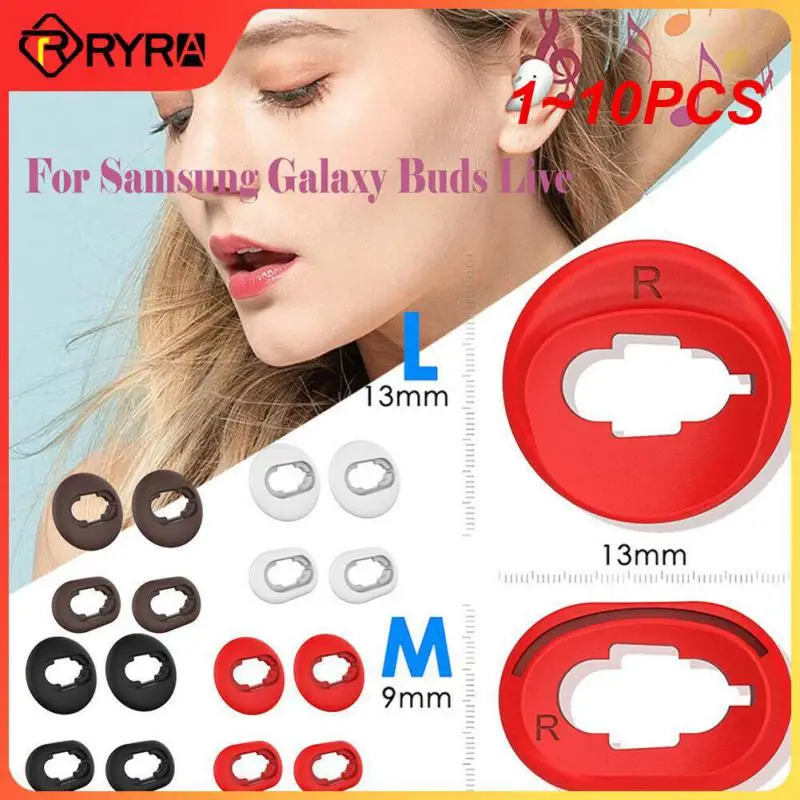 1 ~ 10 Pezzi Per Galaxy Buds Live Ear Tips Adattatore In Silicone Auricolari Di Ricambio Per Auricolari Per Galaxy Buds Accessori Dal Vivo