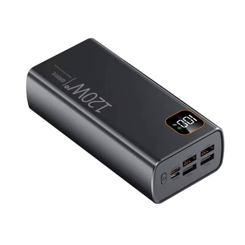 Power Bank con Display Digitale 120W PD, Batteria Esterna Portatile da 30000mAh di Grande Capacità per iPhone e Android - Image 2