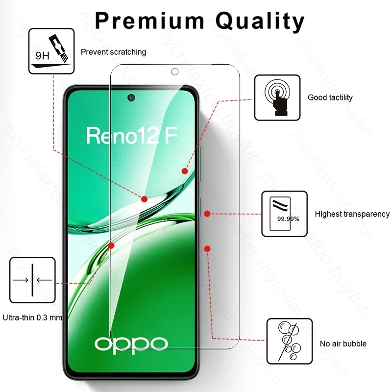 Enhanced 8-in-1 Tempered Glass Cover with Camera Screen Protector