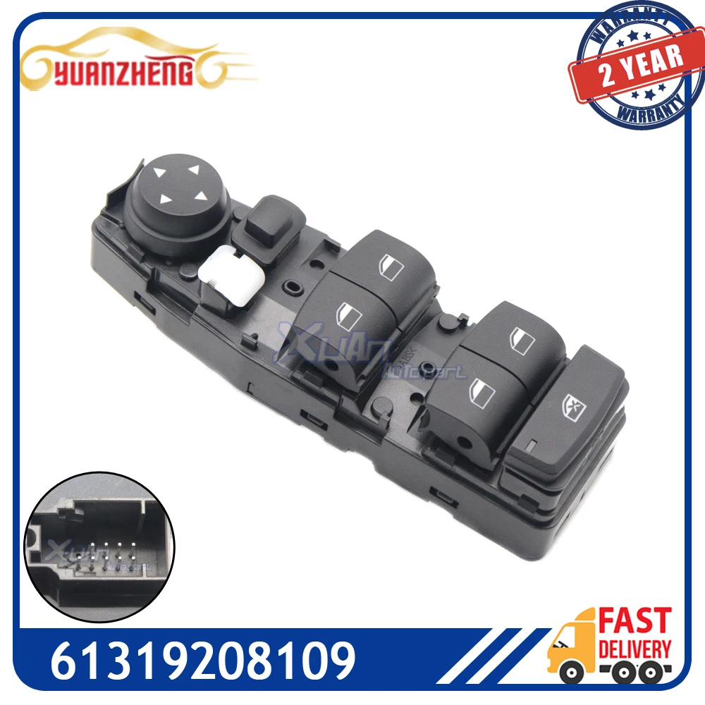 

61319208109 для BMW F20 F30 F31 F36 F45 328i 335i M3 535i 550i M5 X3 X4 X5 X6 электрический выключатель стеклоподъемника