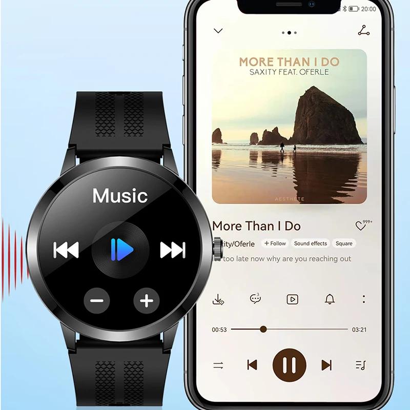2023 ʹ Ʈ ġ  1.32 &AMOLED 360*360 HD ȼ ÷  ̾ ȣ ˸ Smartwatch  + 