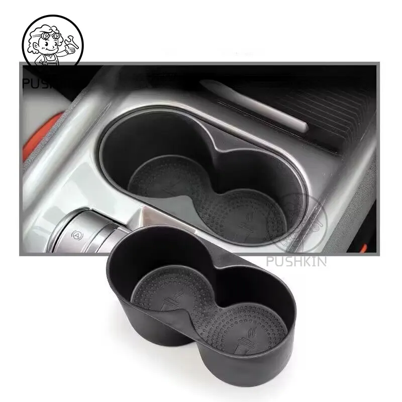 Car Storage Box For BYD Dolphin Central Control Storage Sundries Box Byd EA1 Cup Holder Rear Screen Storage Box Accessories