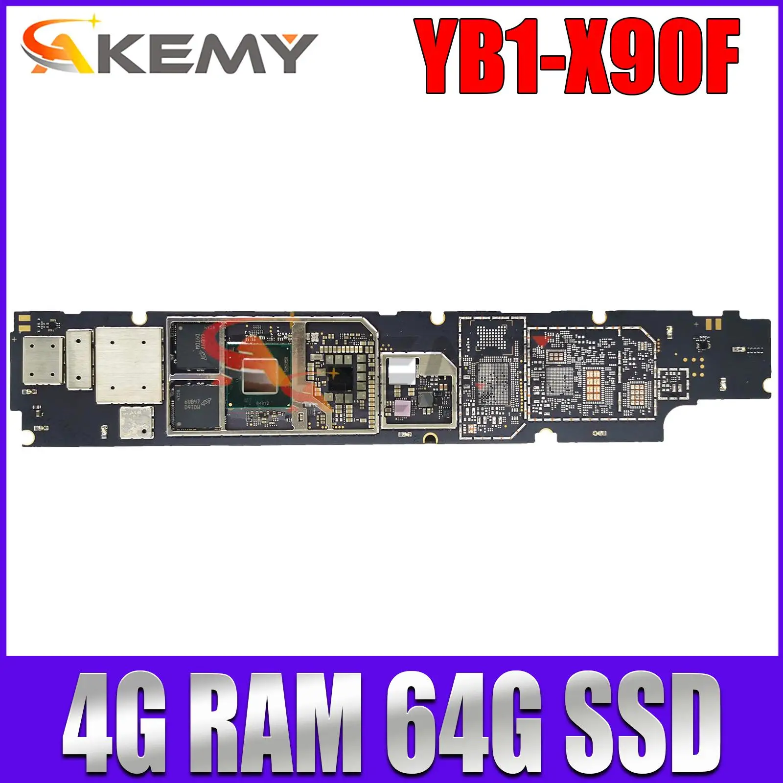 

YB1-X90F Original Unlocked Motherboard Work Well Mainboard Circuit Logic Board for Lenovo YB1-X90F 4GB+64GB