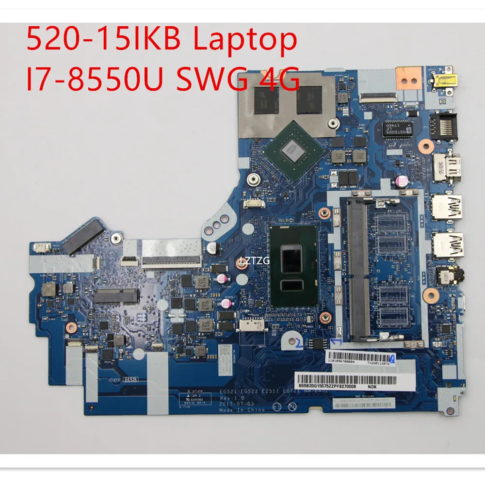 

Материнская плата для ноутбука Lenovo ideapad 520-15IKB