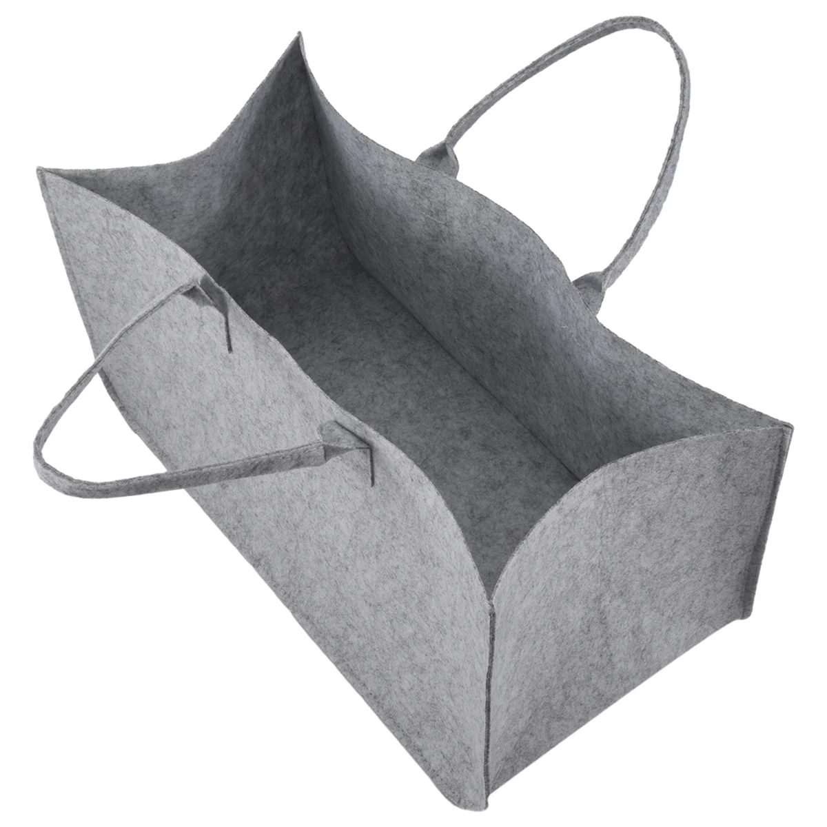 Borse Spesa Riutilizzabili Borsa Shopping In Feltro Grigio