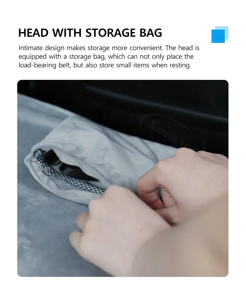 For Tesla Model YJuniper 2025Camping Mattress Foldable Memory Foam Travel Sleepi