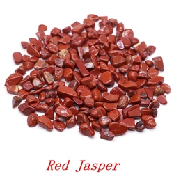 Colorful Natural Crystal Gravel for Home Decor and Healing Energy (Red Jasper)