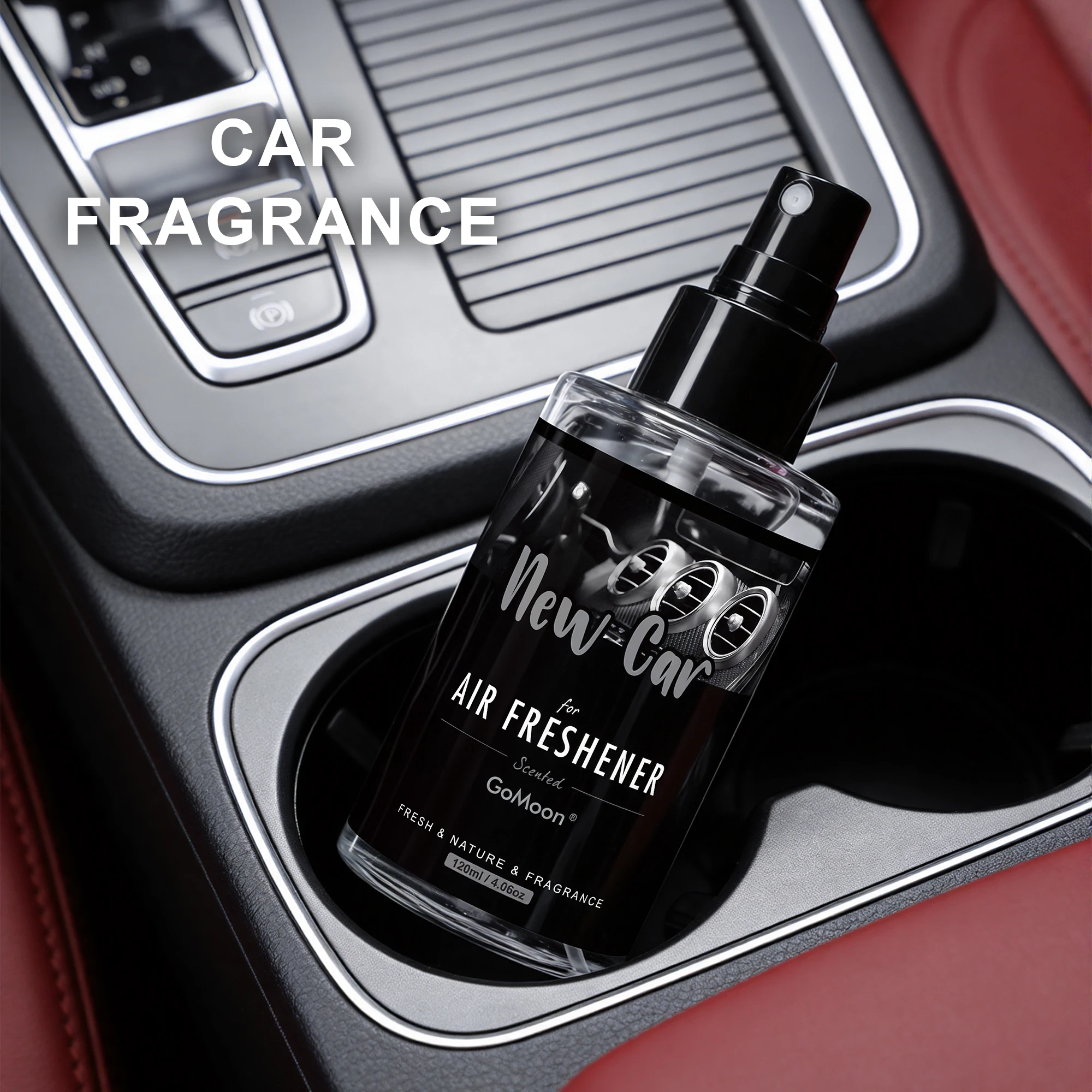 Premium New Car Scent Air Freshener - 120ml/4.06oz, Long-Lasting Fragrance