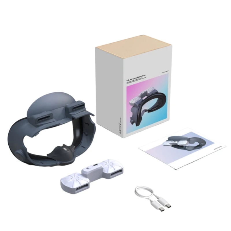 

Cooling Glasses Eye Guard Comfortable & Breathable Interfaces Pad Air Circulation Face Cover for Q 3 P8DC