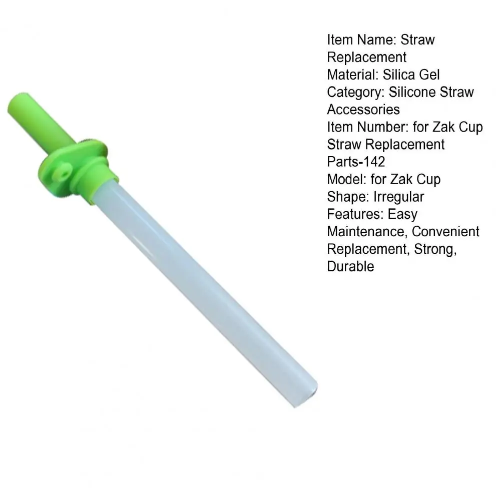 12cm Water Bottle Straw Replacement For Zak Cup Easy Clean Bite Valve Drinking For Straw Replacement Parts-142 Straw Accessories