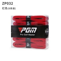 6 - Pack Anti - Slip Waterproof Golf Grip Tape Wrapping (Red - 6pcs)