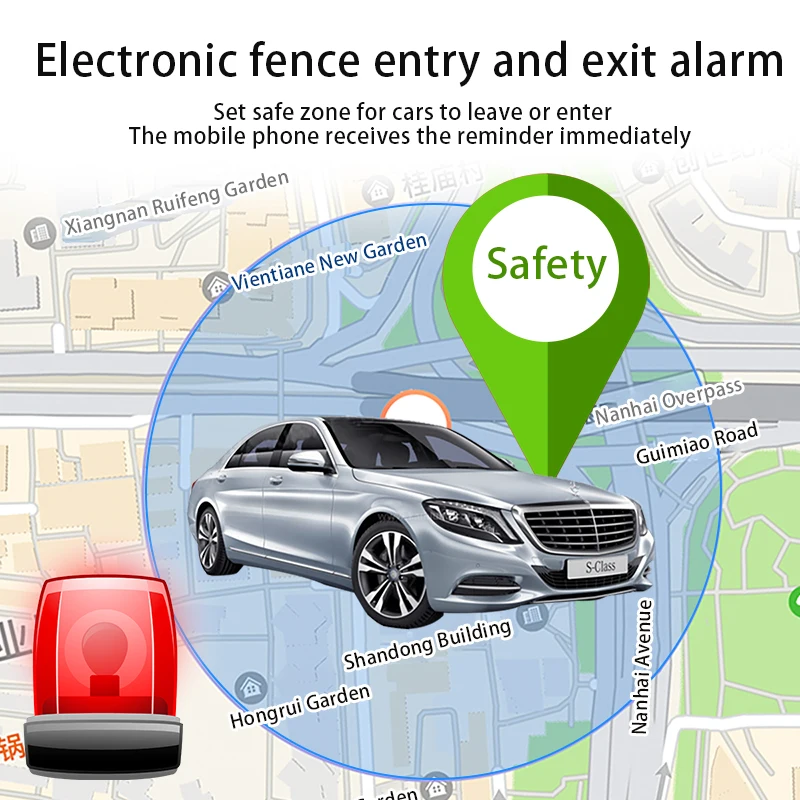 Car GPS Tracker Motorcycle GPS Tracker Vehicle Real Time TrackingGSM GPRS Vehicle Tracking Device Monitor Locator