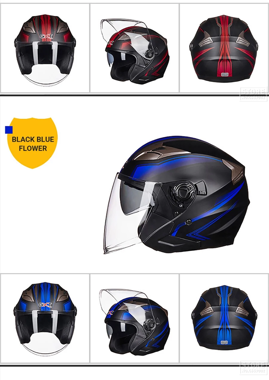 Motorcycle Helmet Half Face