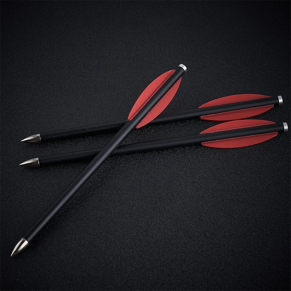 

Toparchery 6.25inch Crossbow Arrow Carbon Crossbow Arrow OD 6mm For Outdoor Shooting Sports Hunting Crossbow Arrow