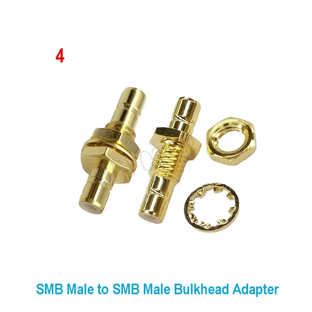 J01155A0021 Adattatore RF Telegartner, Da SMA Maschio A SMB Maschio RS - Foto 6