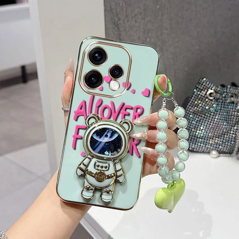 Love Flowers Phone Case Set with Lanyard and Stand