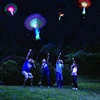 1-16pcs Amazing Light Toy Arrow LED Light Outdoor Party Fun Gift Rubber Band Ejector Night Light Rocket Helicopter Flying Toy 6