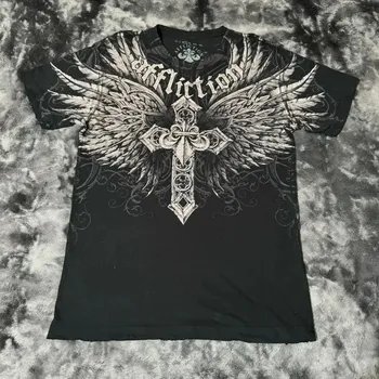 Men's Y2K Graphic Streetwear Tee 1