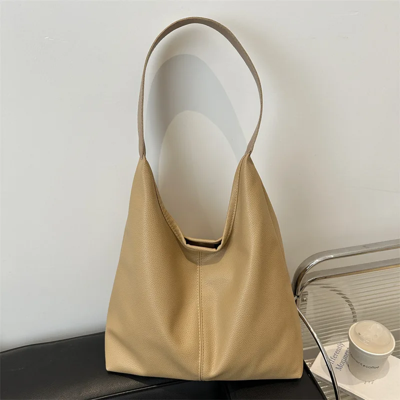 حقيبة كتف جلد PU فاخرة