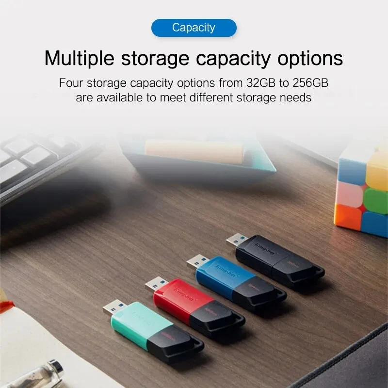 킹스턴 USB 3.2 펜 드라이브 DTXM 64GB 128GB 256GB  USB 플래시 드라이브 메모리 스틱 고속 플래시 펜드라이브 (컴퓨터용)