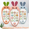 Baby Cell Phone Toy with Early Education & Music, Learning Educational Fake Phone for Kids, Sensory Toys for Toddlers Kids 1