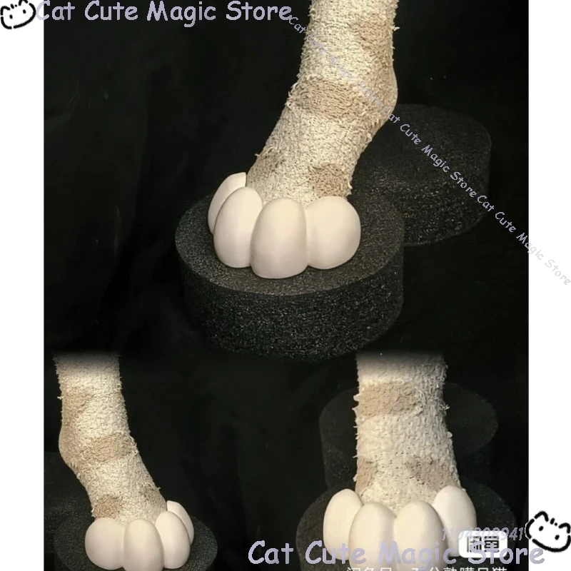 Furry Kig Foot Cute Toe Fursuit Kigurumi Cosplay 3D Print Animal Beast Foot Furred Costume Gift Holloween Roleplay Customized