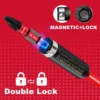 GEINXURN Impact Double lock bit holder set  with Impact Bit Holder 5