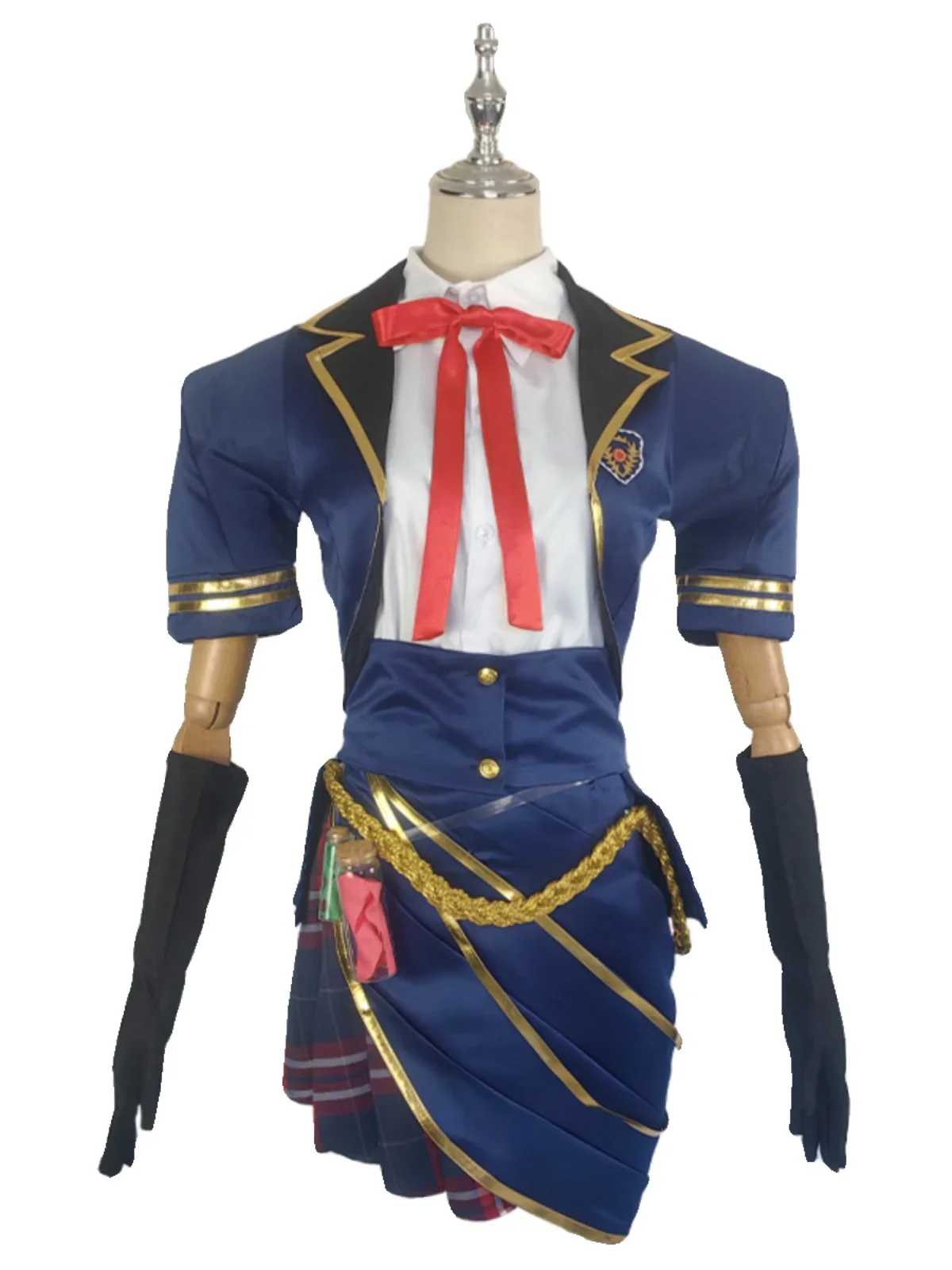 

Identity V Vera Nair School Uniform New Blue Skin Women Cosplay Costume Cos Game Anime Party Uniform Hallowen Play Role Clothes