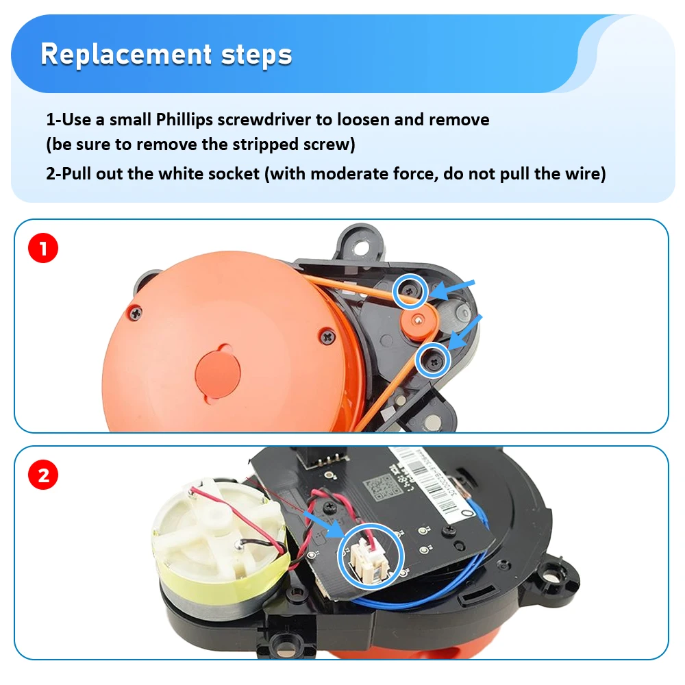 LDS Motor for Xiaomi Roborock S50 S51 S55 S5 S5 Max S6 Pure