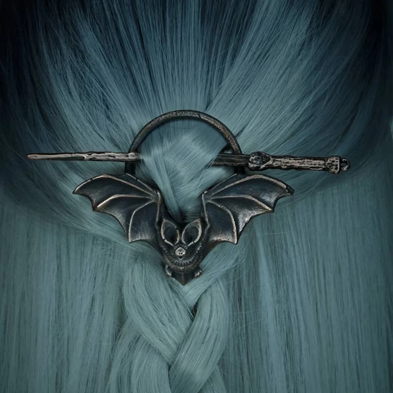 Gotický retro kreativní sponka sova letouni kocour kov sponka boho osobnost číslo jednotné vlasy tyčinka vlasy příslušenství pro ženy dívčí