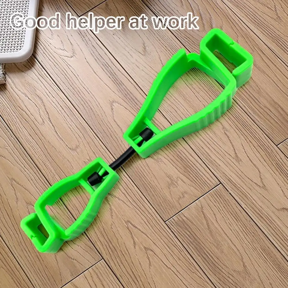 5pcs Glove Clips Hanger Multifunctional Work Safety Clip Glove Keeper Mini Portable Glove Hanging Buckle With Plastic Hook 5