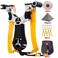 Powerful Hunting Resin Slingshot Rubber Band Steel Ball Novice Package Outdoor Competition Sports High Quality Shooting Toys 1