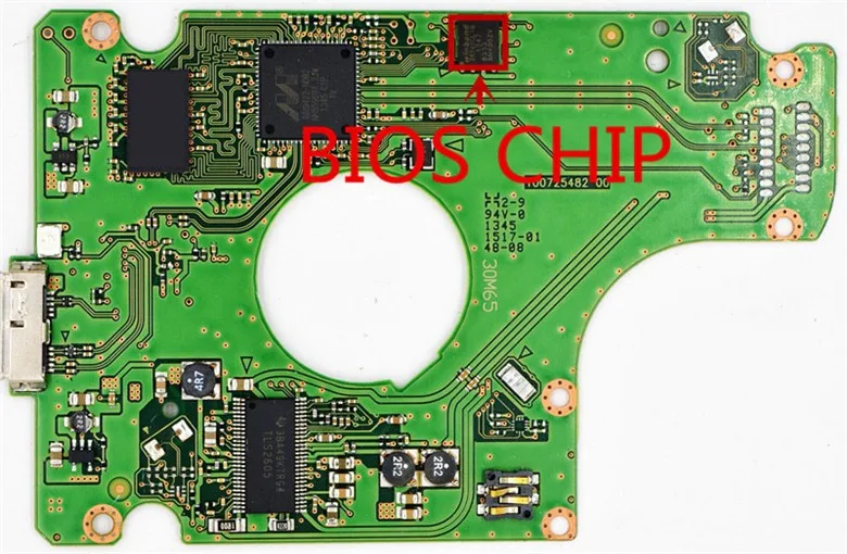 Computador Portátil Placa de Circuito de Disco Rígido 100725482 M8u_rev07 R00 St1000lm025 St500lm012 St1000lm024 SA - Imagem 3