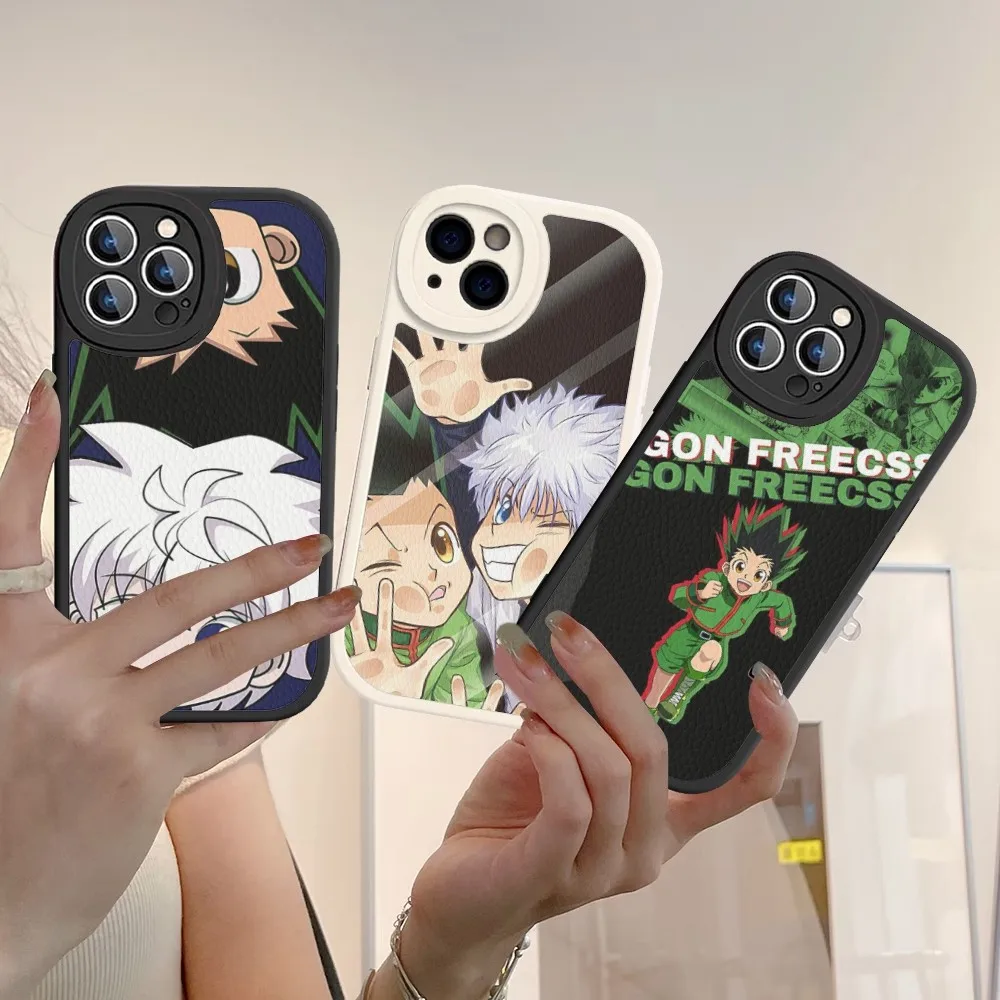 Custodia Rigida Per Telefono Hunter X Hunter Per Iphone 14 13 12 Mini 11 14 Pro Max Xs X Xr 7 8 Plus Fundas