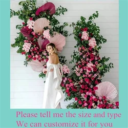 Yellow and White Floral Hanging Arrangement with Greenery - Wedding and Event Decor Prop (Customized colors)