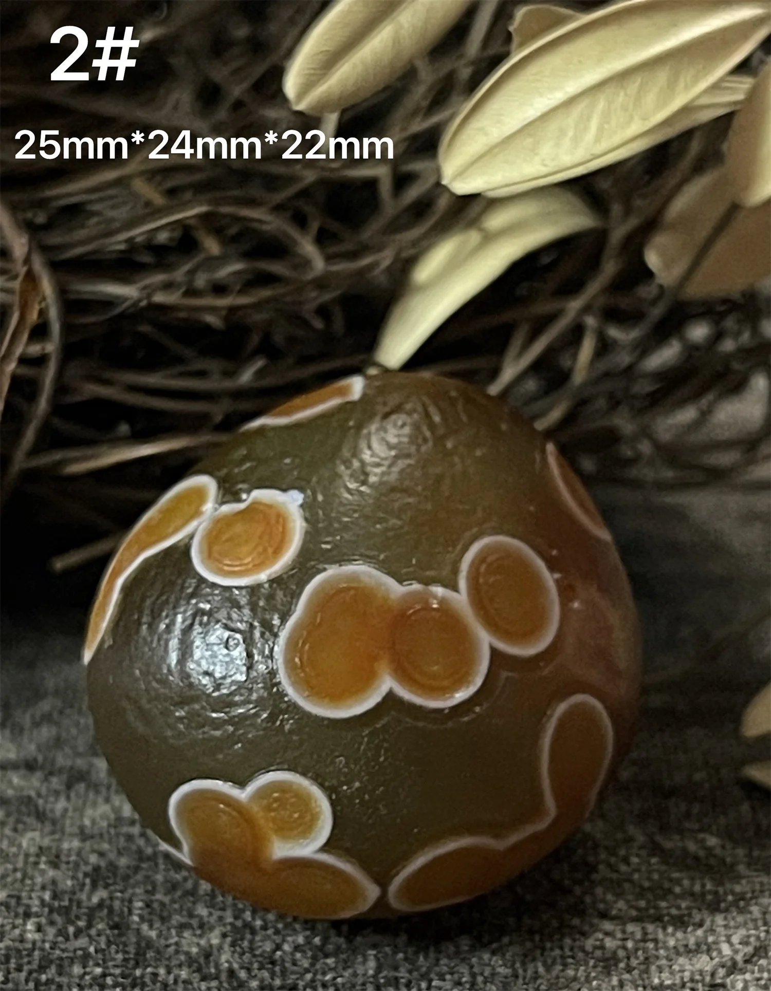 1pcs/lot Multi-eyed Gobi Big Agate Wisdom Big Sky Eyeballs The world cherishes collectibles Miraculous strong energy amulet