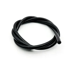 High - Temperature Resistant Silicone Water Supply Hose - ID 12xOD 16mm (Black)