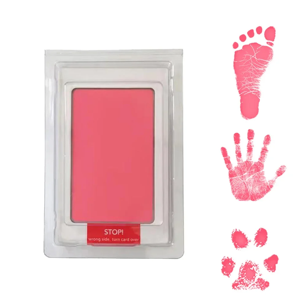 Footprints for Baby Newborn Handprint Safe Non-Toxic Baby Shower Gift Newborn Things New Born Photography Items