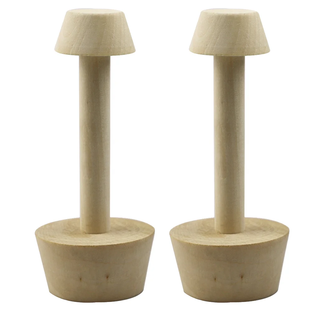 

Egg Tart Base Support Mold Baking Tool Tamper Wood Tools Cart Kitchen Pastry Pusher Solid