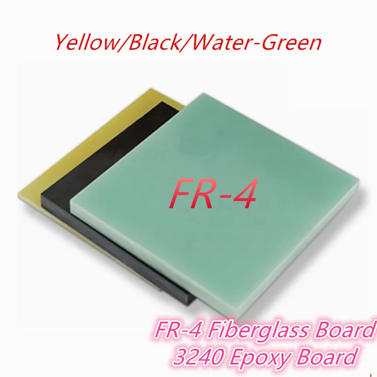 0.5mm-5mm FR-4 G10 Insulation Board Epoxy Resin Board Glass Fiber 3D Printing